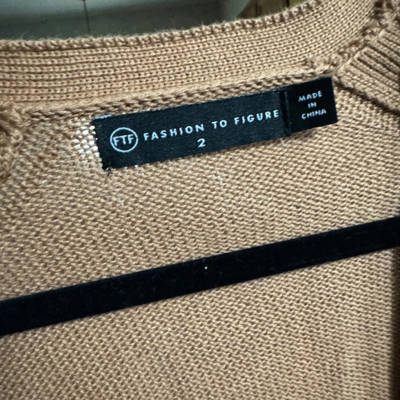 FTF brown cardigan NWT - Picture 4 of 6